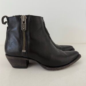 Frye zip ankle boots